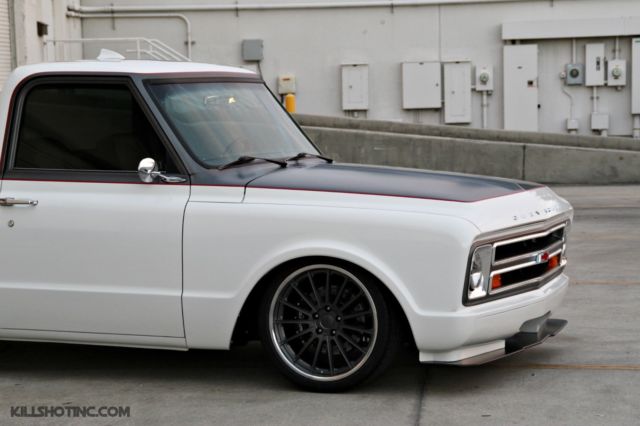 1968 White Chevrolet C-10 Crew Cab Pickup