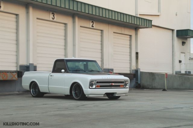 1968 White Chevrolet C-10 Crew Cab Pickup