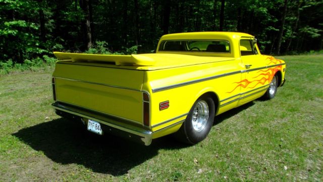 1968 Yelllow Chevrolet C-10 Extended Crew Cab Pickup