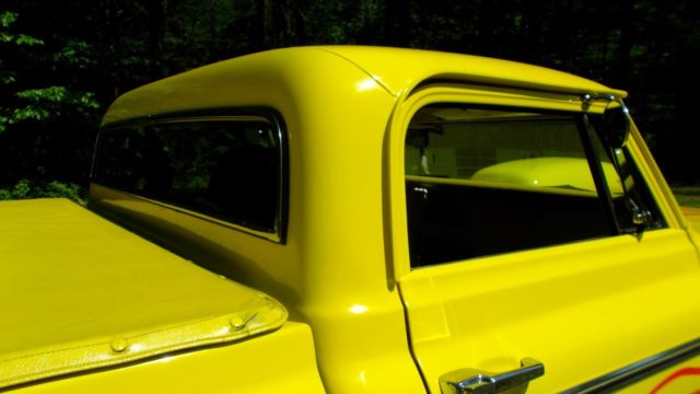 1968 Yelllow Chevrolet C-10 Extended Crew Cab Pickup