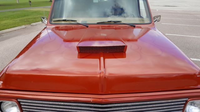 1971 Burnt Orange Chevrolet C-10 Pickup (Truck)