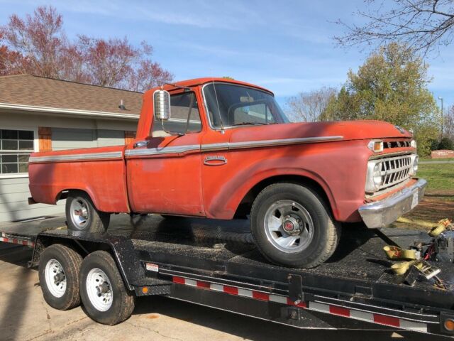 1965 Ford F-100 Standard Cab Pickup