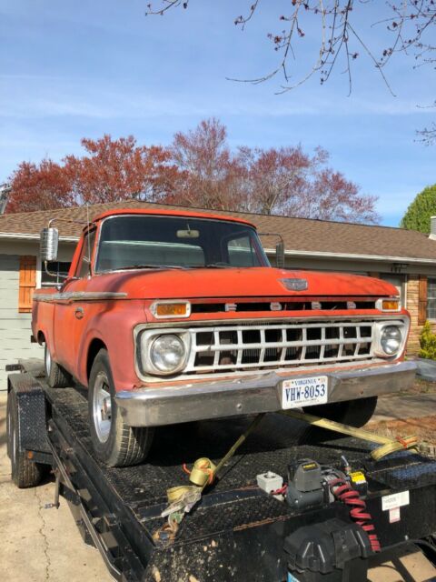 1965 Ford F-100 Standard Cab Pickup