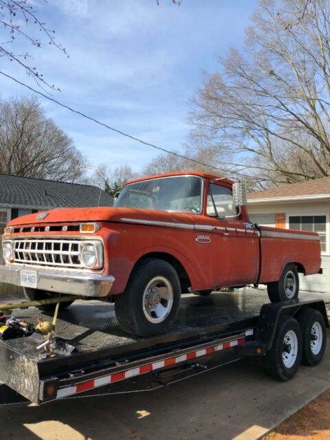 1965 Ford F-100 Standard Cab Pickup