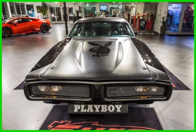 1972 Black Dodge Charger Coupe