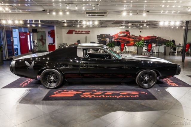 1972 Black Dodge Charger Coupe