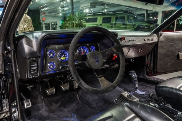 1972 Black Dodge Charger Coupe