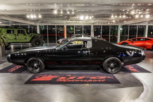 1972 Black Dodge Charger Coupe