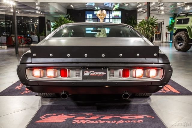 1972 Black Dodge Charger Coupe