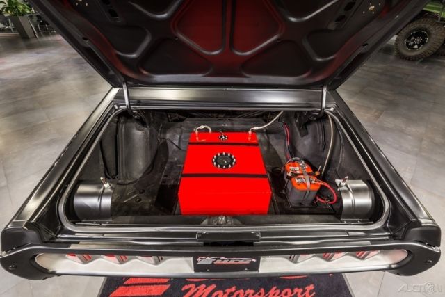 1972 Black Dodge Charger Coupe