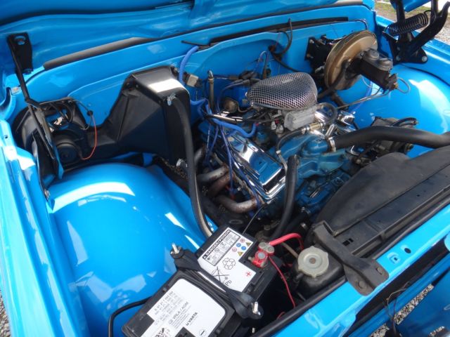 1970 Blue Chevrolet C-10 Standard Cab Pickup