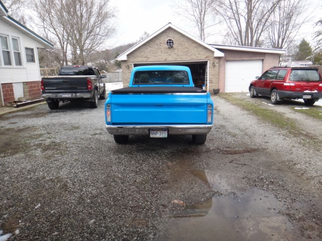 1970 Blue Chevrolet C-10 Standard Cab Pickup