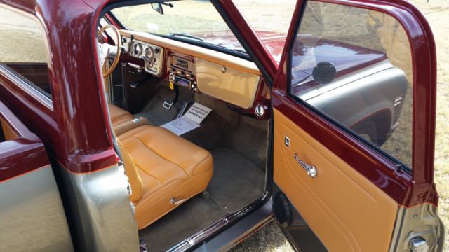 1970 Red Chevrolet C-10 Standard Cab Pickup