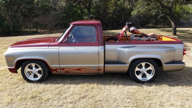 1970 Red Chevrolet C-10 Standard Cab Pickup