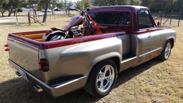 1970 Red Chevrolet C-10 Standard Cab Pickup