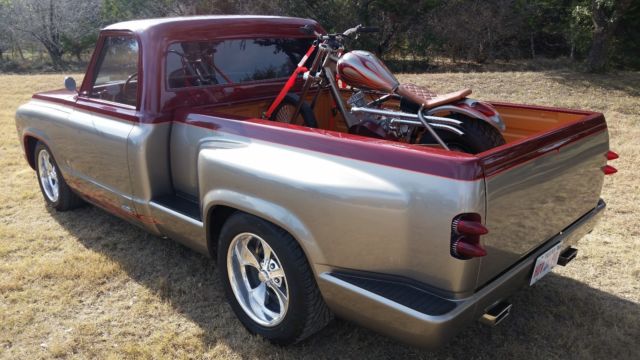 1970 Red Chevrolet C-10 Standard Cab Pickup