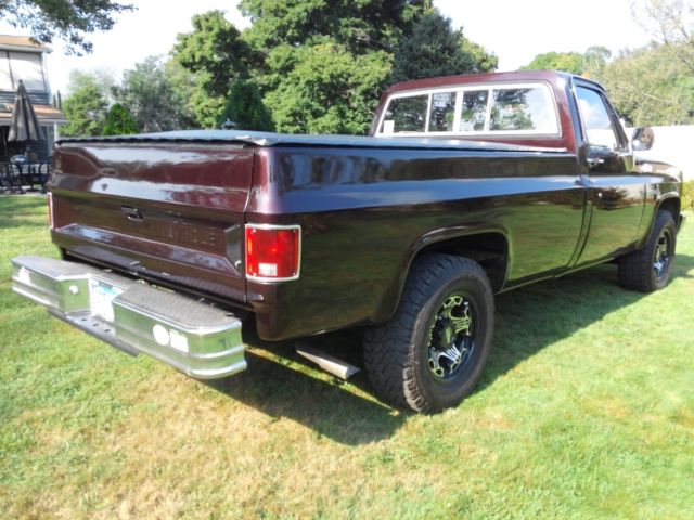 1986 Black Chery Pearl Metal Flake Chevrolet Other Pickups Standard Cab Pickup