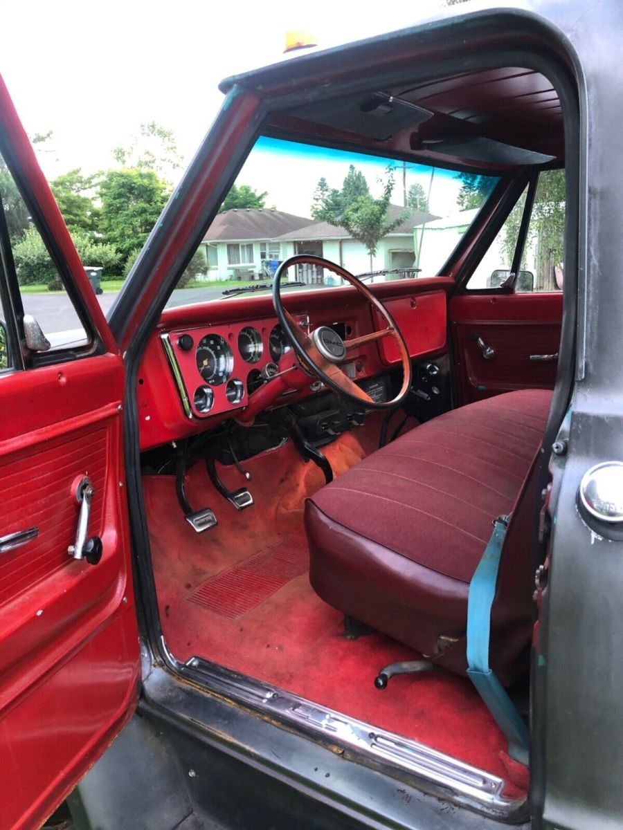 1972 Black Chevrolet C50 Standard Cab Pickup
