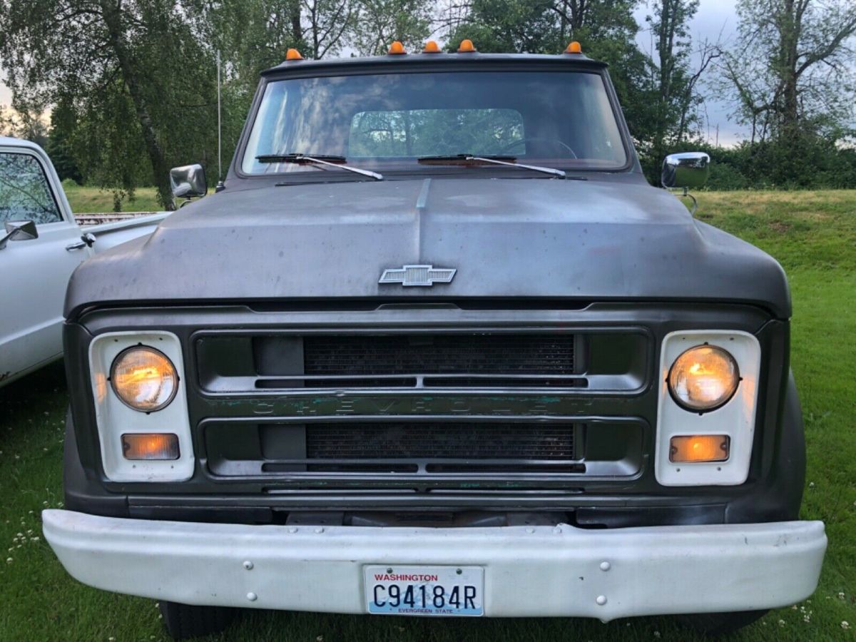 1972 Black Chevrolet C50 Standard Cab Pickup