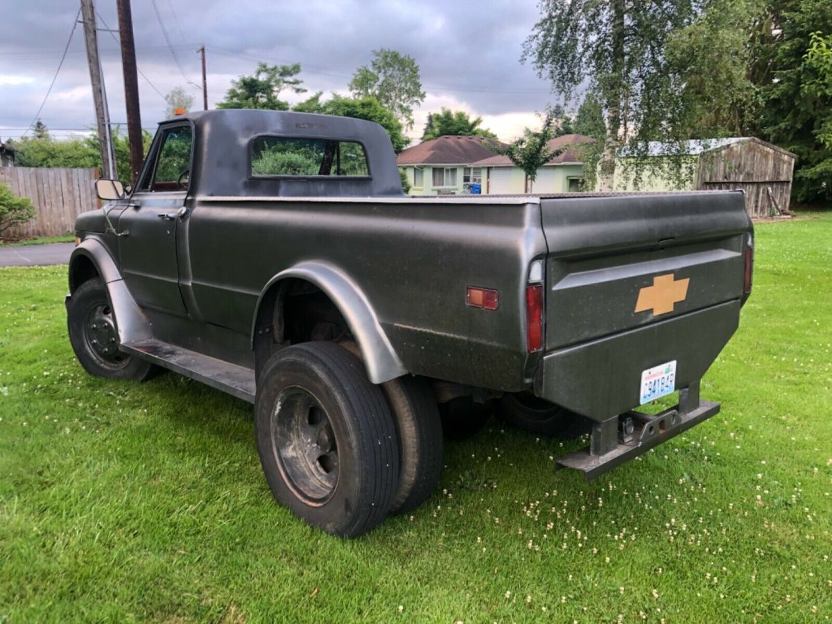 1972 Black Chevrolet C50 Standard Cab Pickup