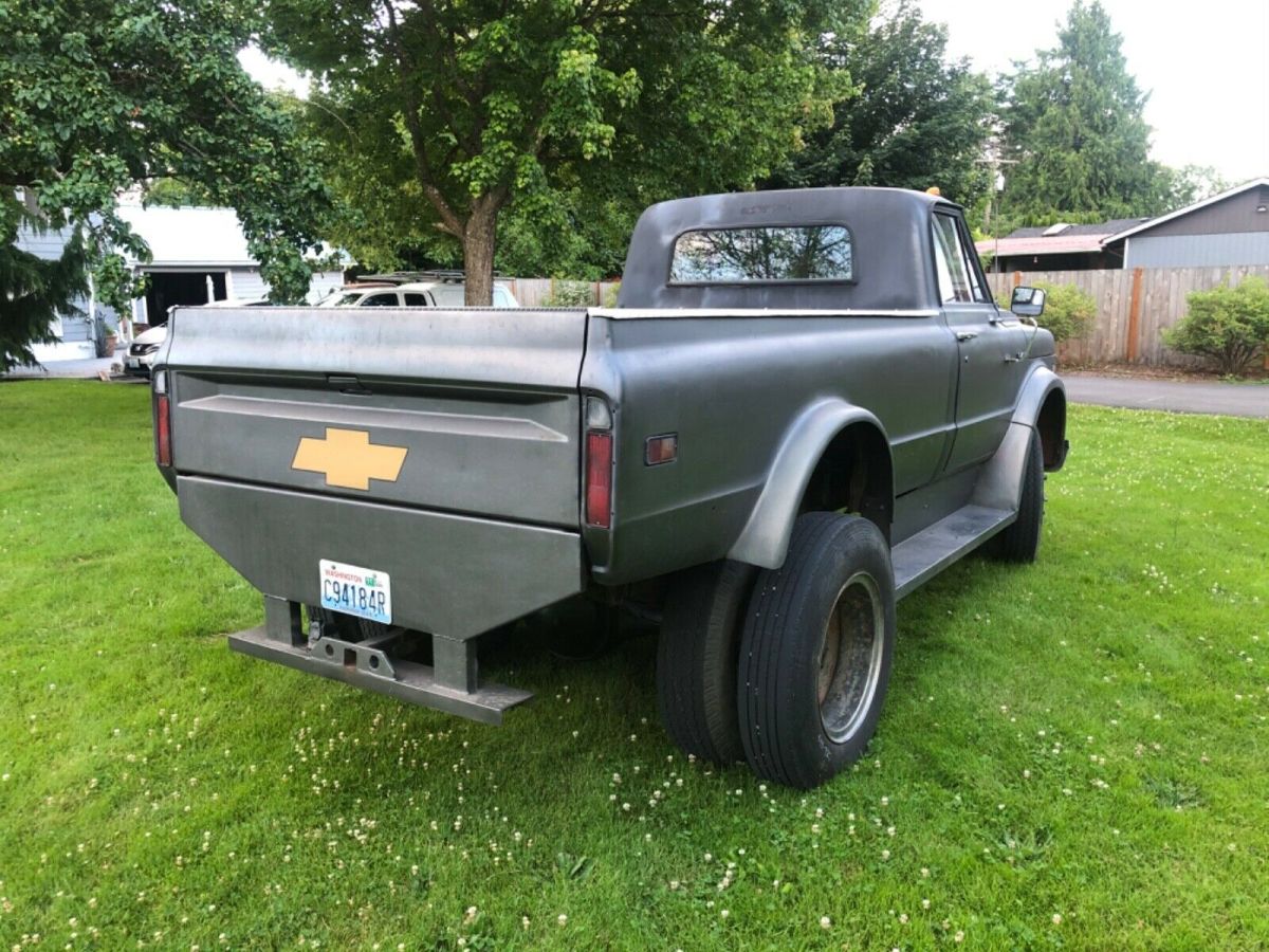 1972 Black Chevrolet C50 Standard Cab Pickup