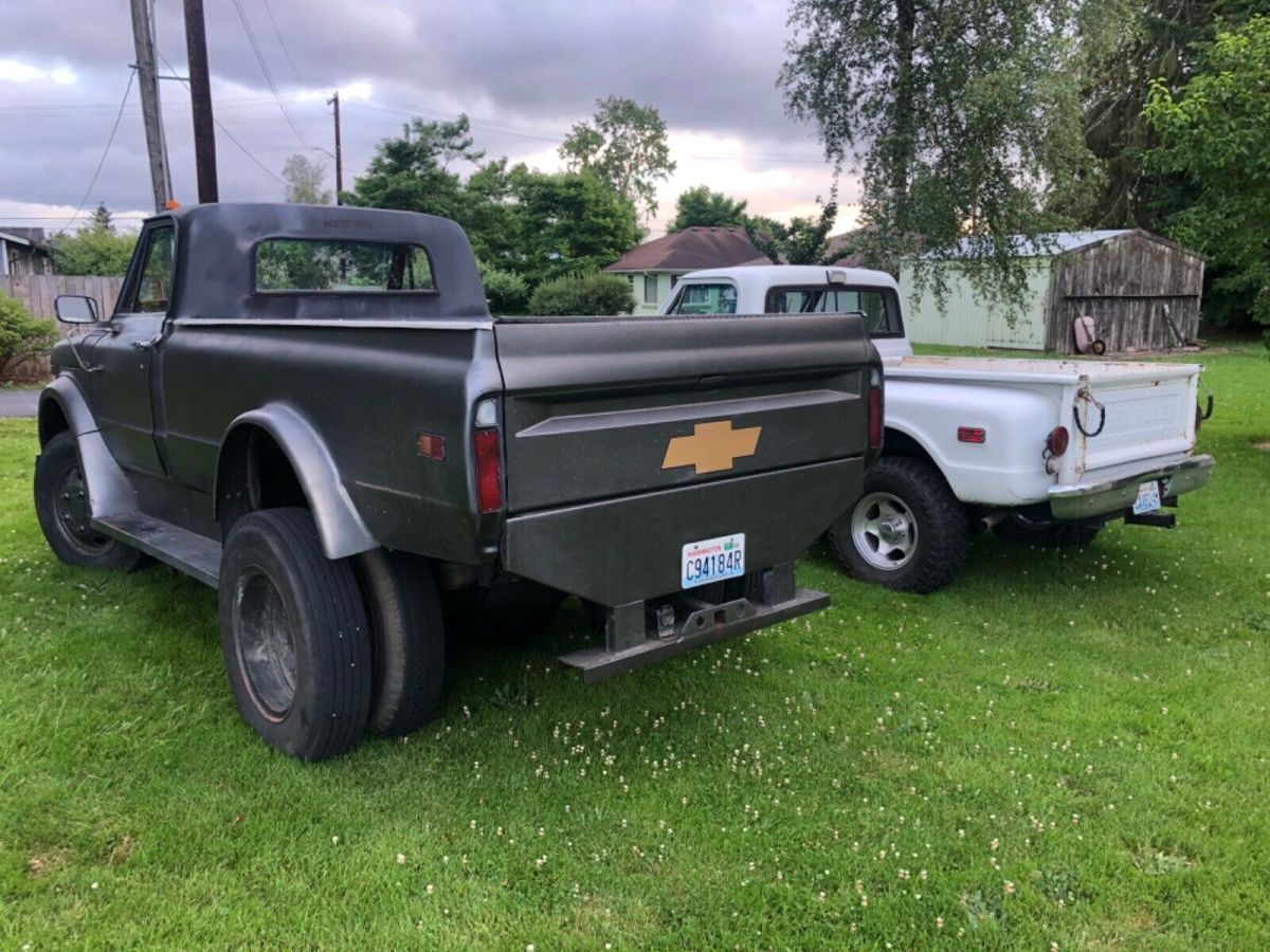 1972 Black Chevrolet C50 Standard Cab Pickup