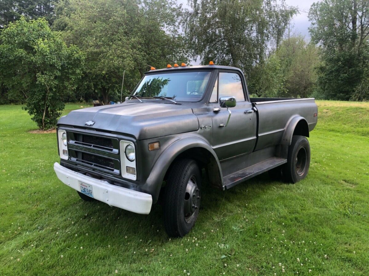 1972 Black Chevrolet C50 Standard Cab Pickup