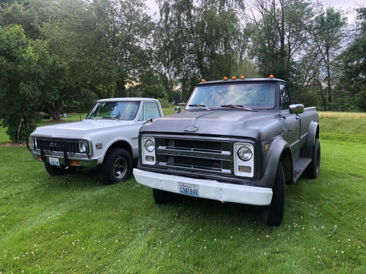 1972 Black Chevrolet C50 Standard Cab Pickup