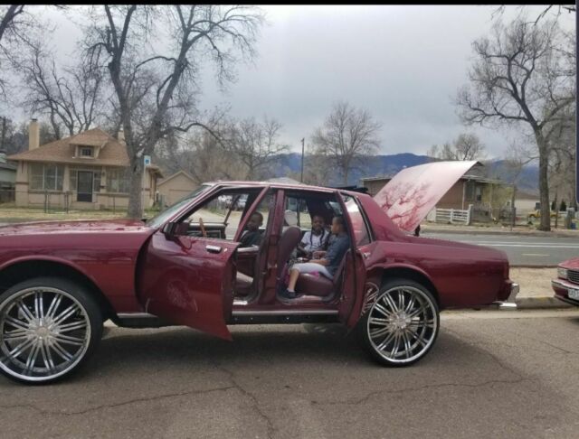 1988 Red Chevrolet Caprice