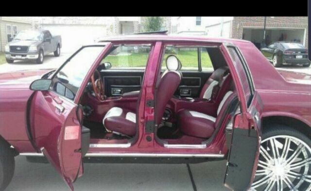 1988 Red Chevrolet Caprice