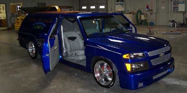 1987 Blue Chevrolet S-10 Extended Cab Pickup
