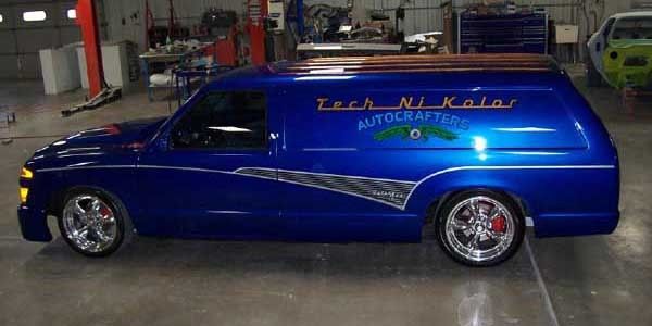 1987 Blue Chevrolet S-10 Extended Cab Pickup