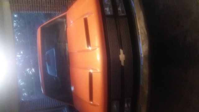 1989 Orange Chevrolet C/K Pickup 1500 Standard Cab Pickup