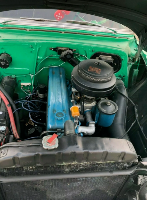 1954 Green with off white Chevrolet Bel Air/150/210 Sedan