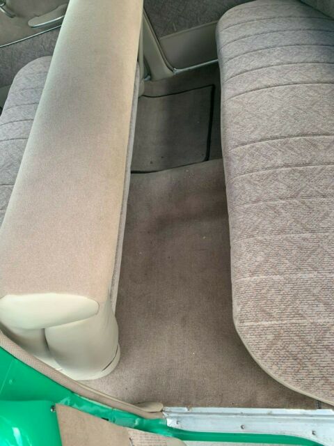 1954 Green with off white Chevrolet Bel Air/150/210 Sedan