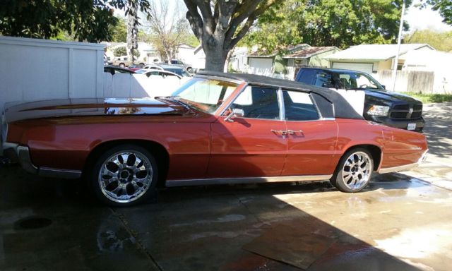 1967 SUNSET ORANGE Ford Thunderbird Coupe