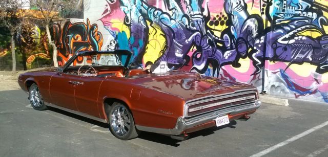 1967 SUNSET ORANGE Ford Thunderbird Coupe