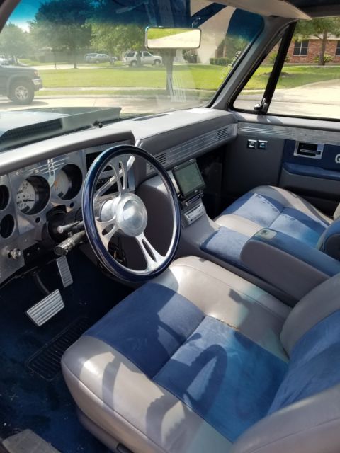 1984 Blue GMC Sierra 1500 Cab & Chassis