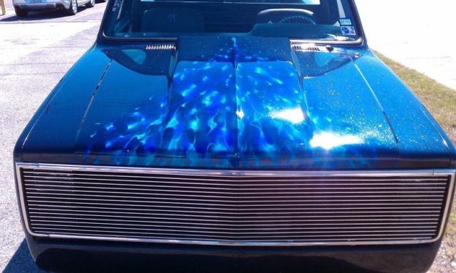 1984 Blue GMC Sierra 1500 Cab & Chassis