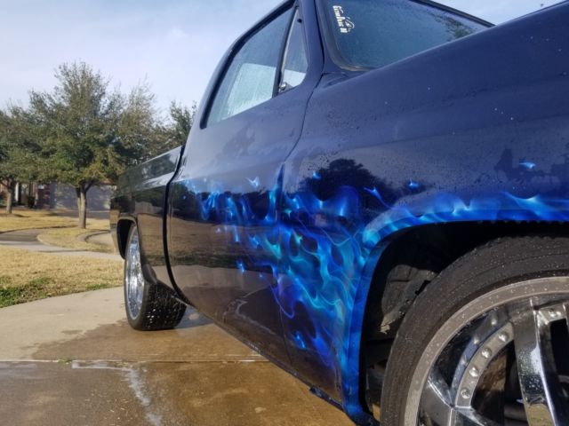 1984 Blue GMC Sierra 1500 Cab & Chassis