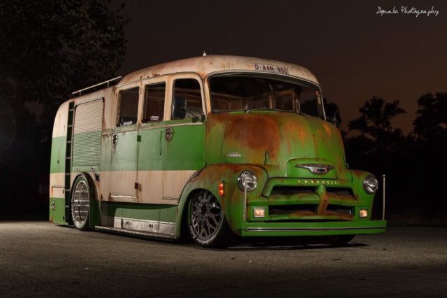 1955 Green Chevrolet 5400 COE
