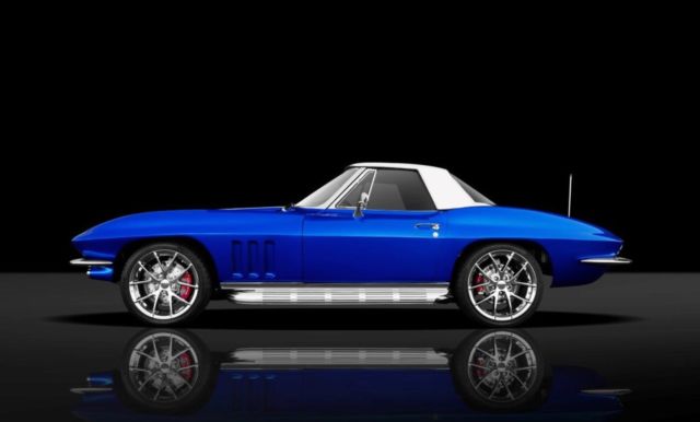 1966 Viper Blue Chevrolet Corvette