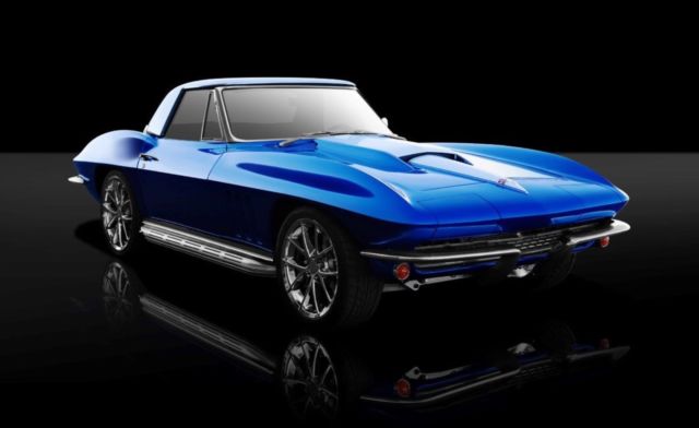 1966 Viper Blue Chevrolet Corvette