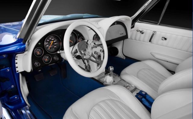 1966 Viper Blue Chevrolet Corvette