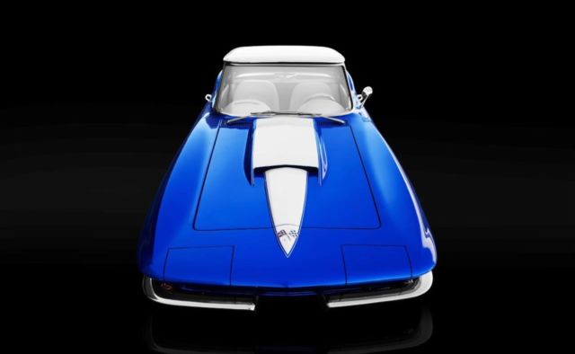 1966 Viper Blue Chevrolet Corvette