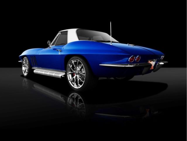 1966 Viper Blue Chevrolet Corvette