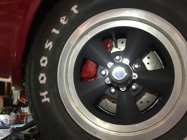 1968 Red Chevrolet Corvette Convertible