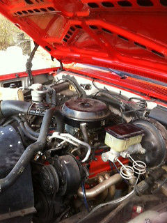 1986 Chevy Red Orange Chevrolet C/K Pickup 1500 Standard Cab Pickup