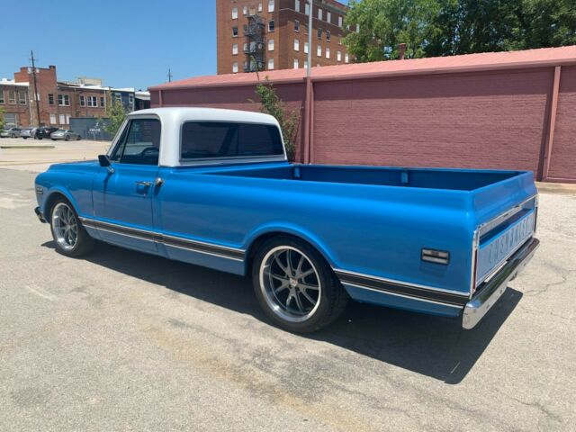 1972 Blue Chevrolet C-10 Standard Cab Pickup