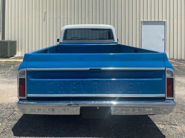 1972 Blue Chevrolet C-10 Standard Cab Pickup